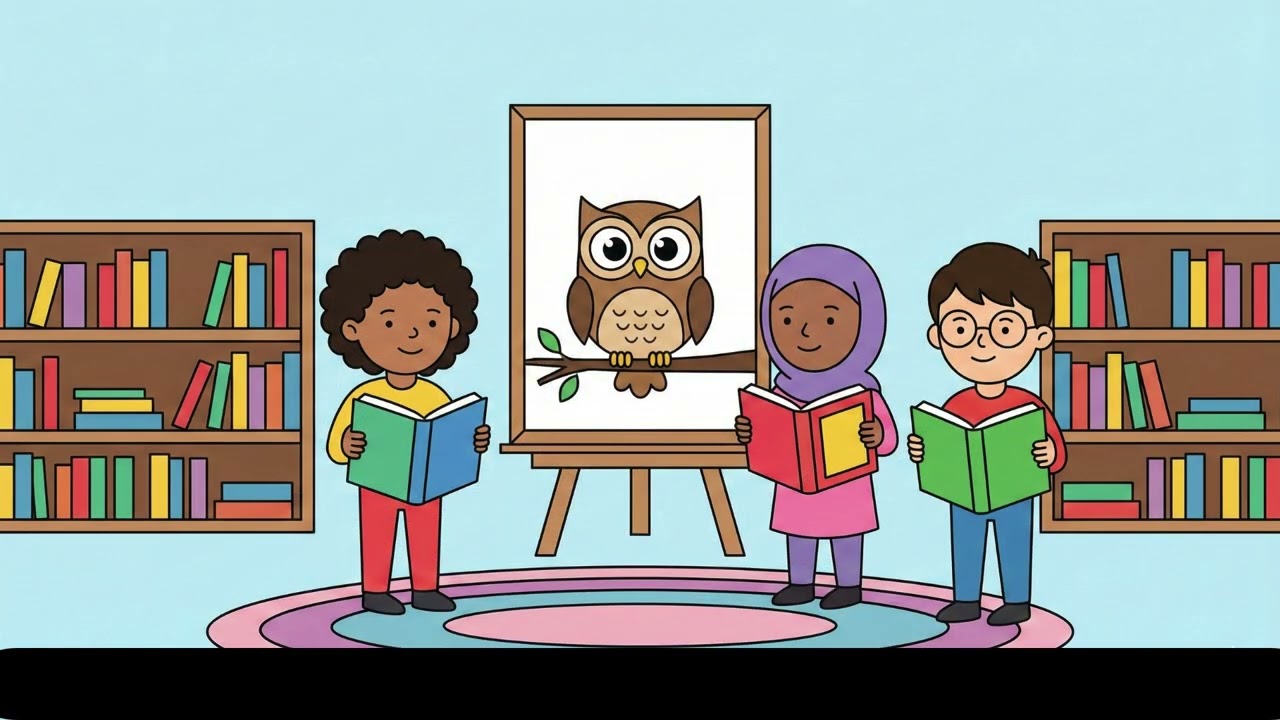 A Wise Old Owl | Educational Song for Kids 🦉
