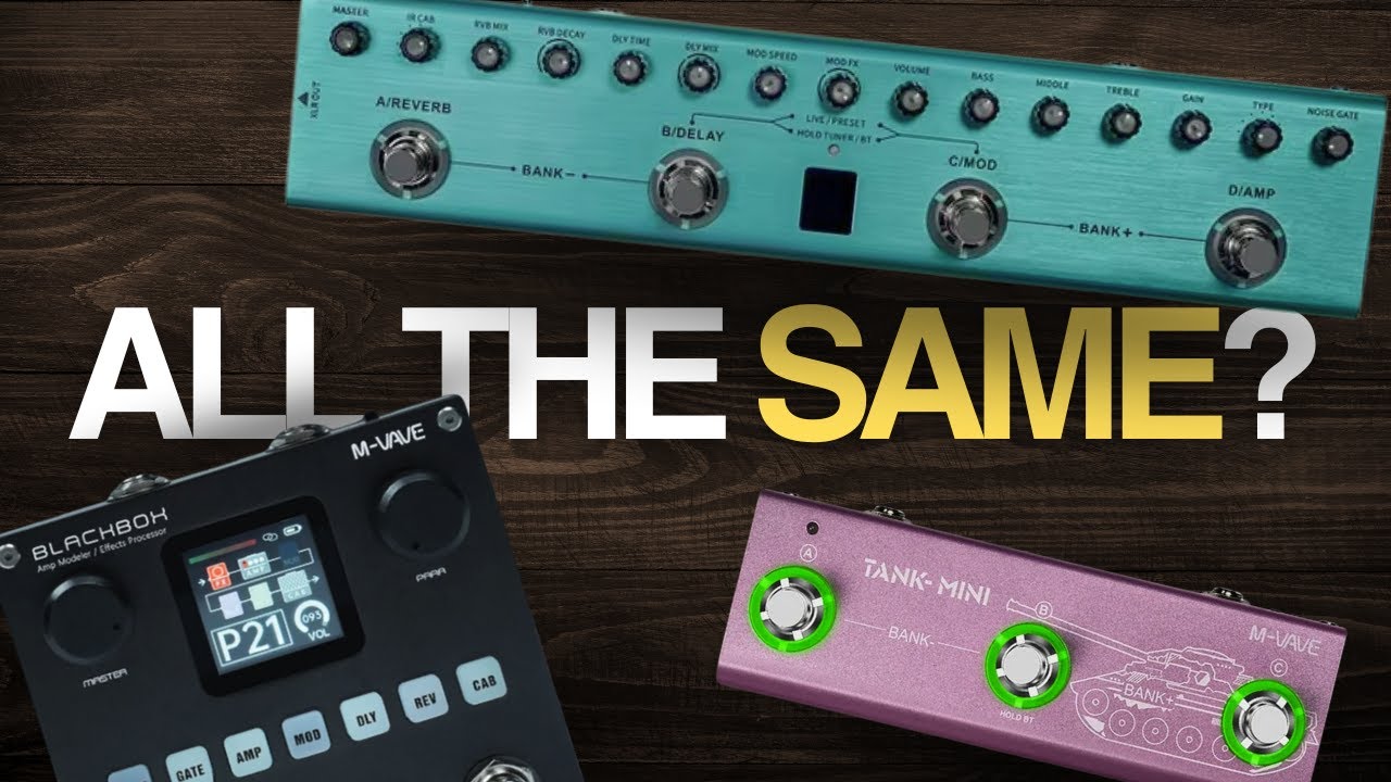 I compared ALL M-VAVE MULTI-EFFECTS and the result is SURPRISING!