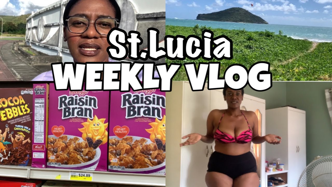 Life in St. Lucia 🇱🇨: Grocery shopping, Beach, Gym, Errands