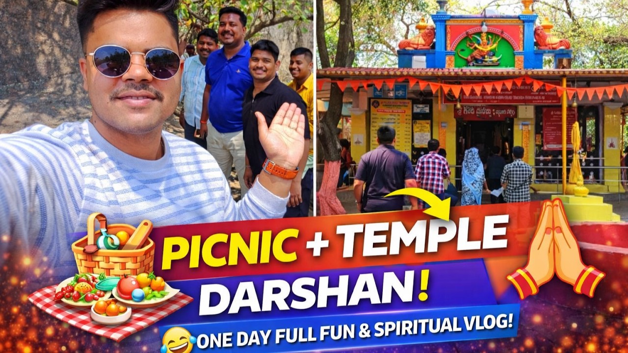 Epic Picnic with Friends + Temple Darshan Vlog | Full Fun Day