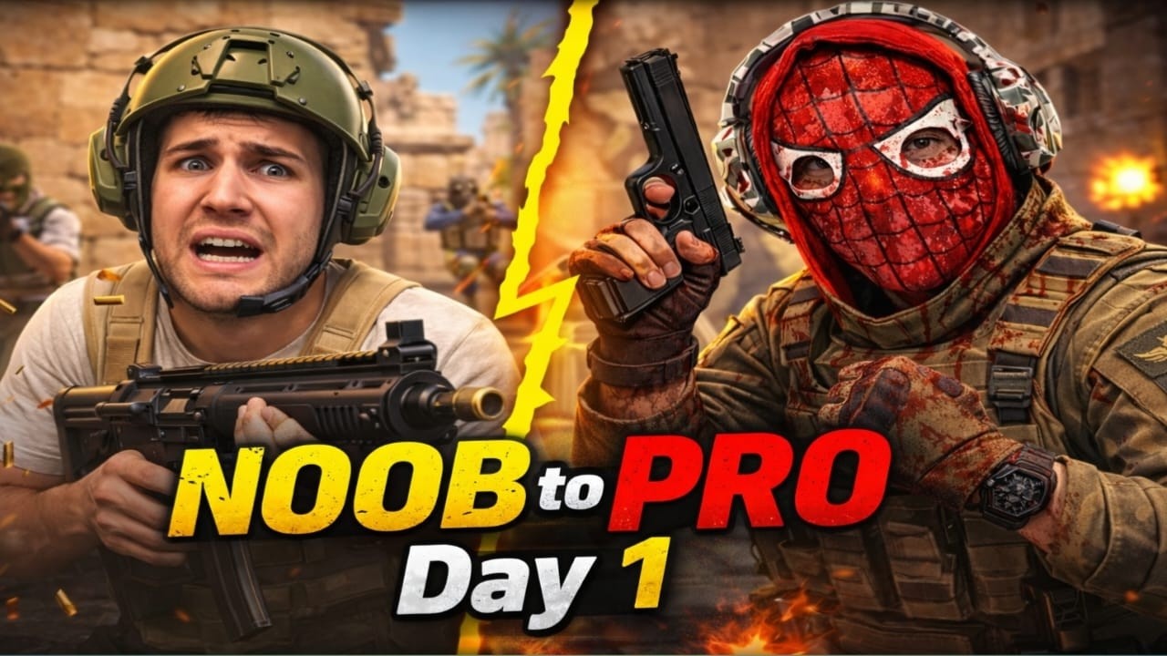 NOOB TO PRO JOURNEY DAY 1 | Counter-Strike 2 Ranked Gameplay