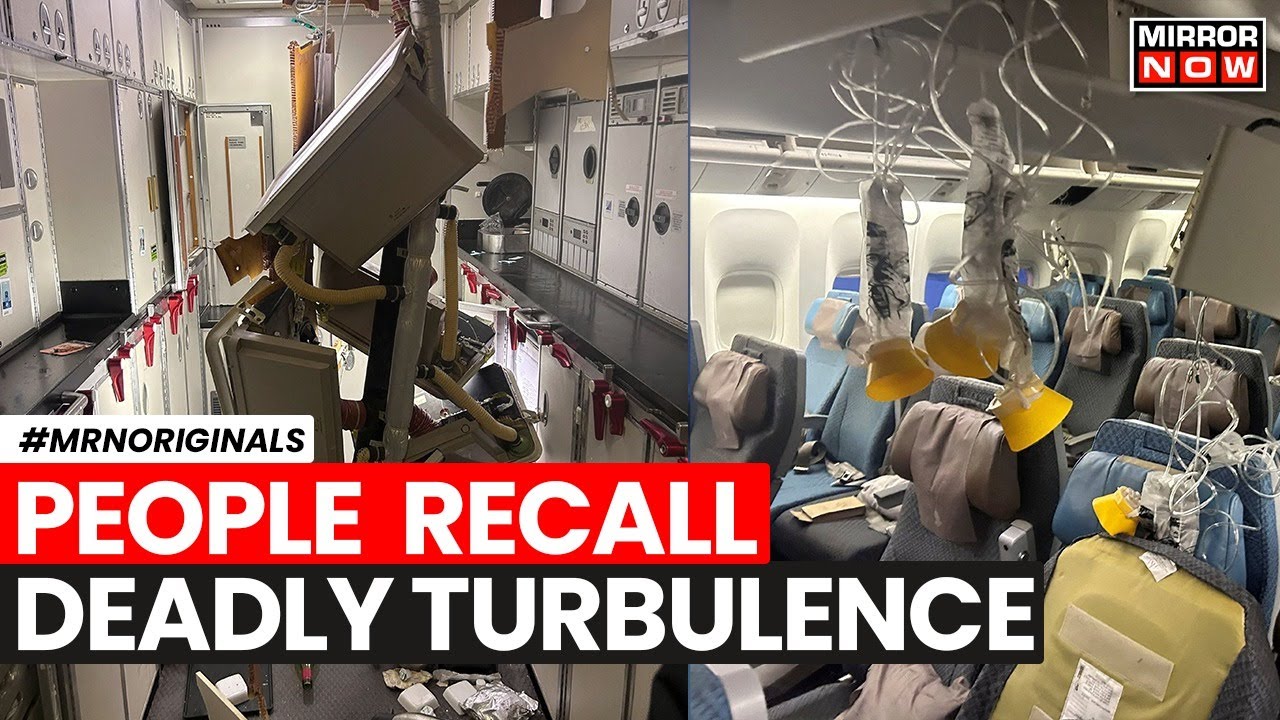 Singapore Turbulence News| Passengers Recall Scary Incident Mid-Air | World News | English News