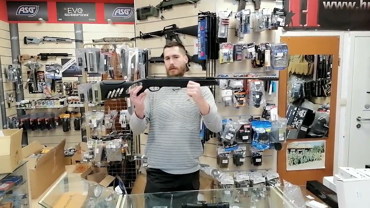 Swiss Arms TAC 1 nitro piston 4.5mm Black/OD zračnica