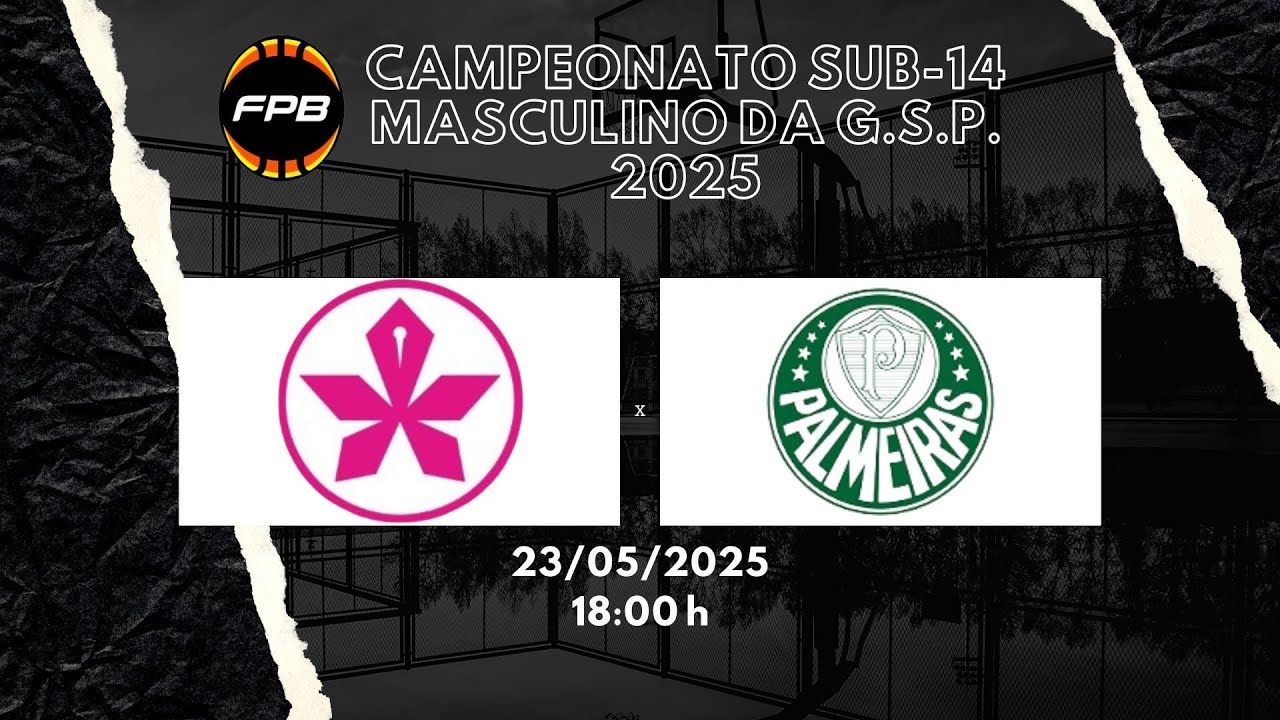 Basquete Sub14 - Paineiras do Morumby x S.E. Palmeiras - 23/05/2025