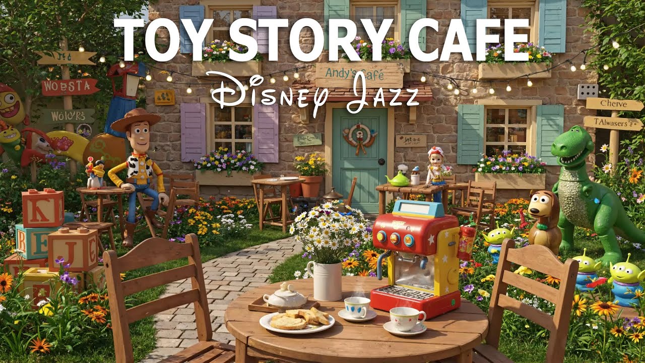 Toy Story Shop Cafe Jazz✨This is the 2025 Disney Jazz Playlist‼️ | Disney OSTs on the Jazz