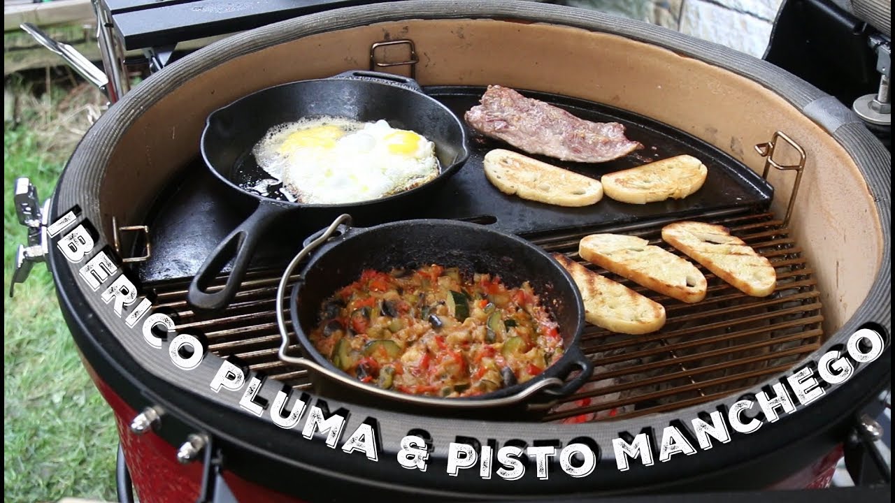 Pluma vom Iberico Schwein mit Pisto Manchego - All in One Rezept