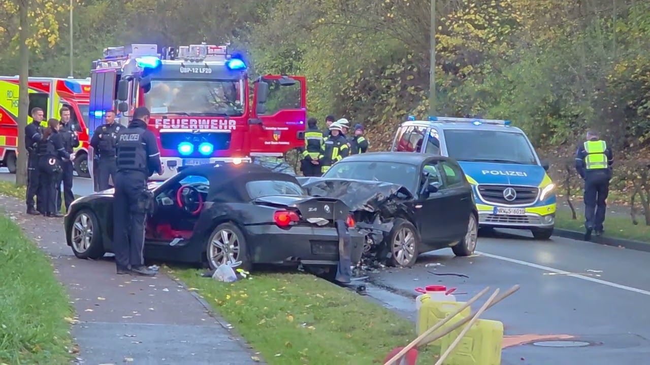 Schwerer Verkehrsunfall in &Uuml;bach Palenberg