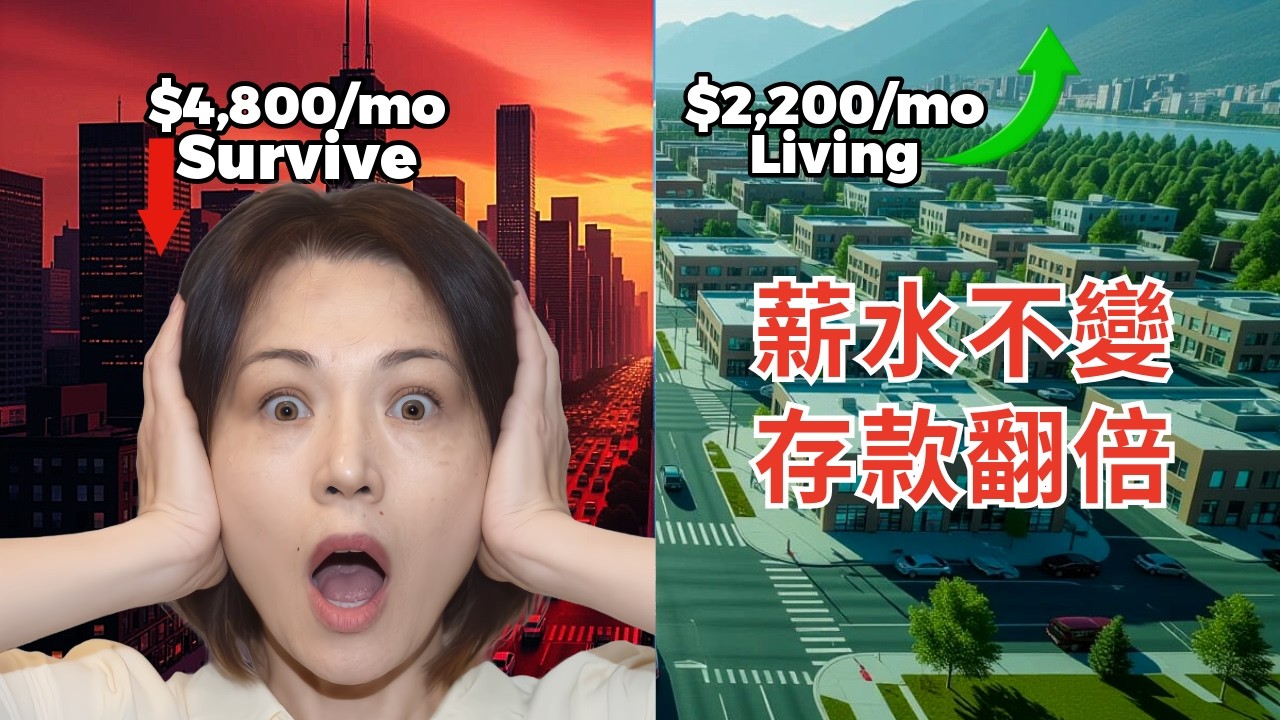 你不是窮，你是住錯了地方！2026 年北美 10 大翻身城市推薦 | 小V