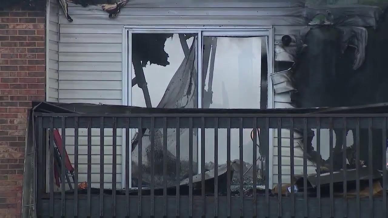 Apartment Complex Fire in Fairfield, Alabama