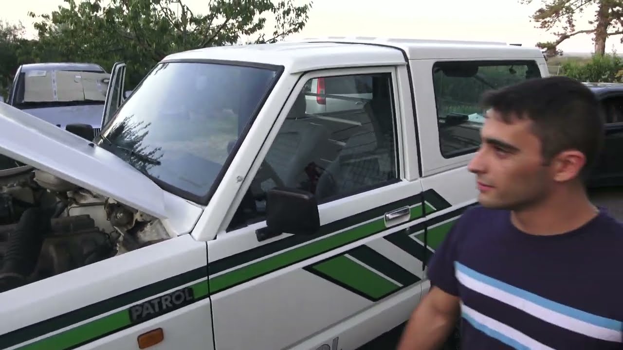 NISSAN PATROL 2800 fuoristrada 4x4 autocarro degli anni 80