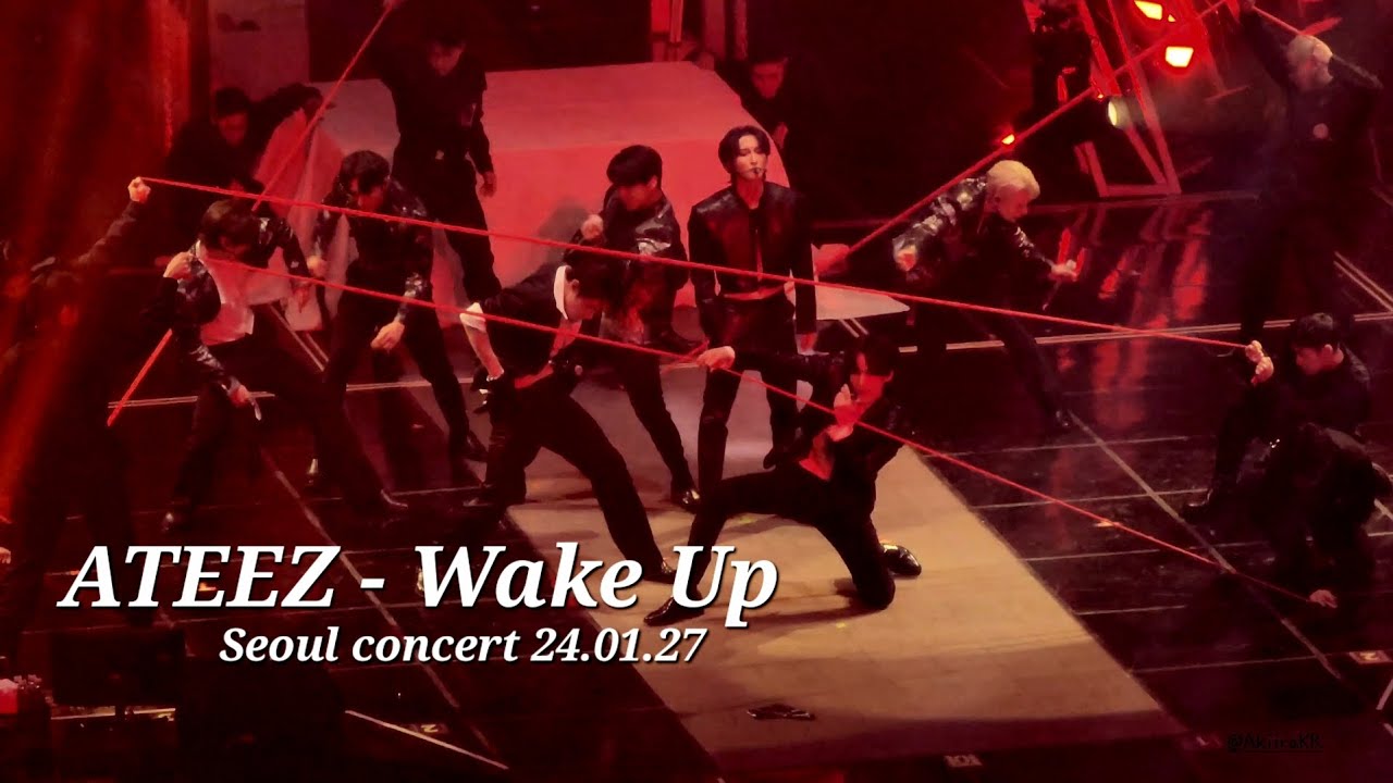[4K] ATEEZ - Wake Up || 에이티즈 - '최면 (Wake Up)' || Seoul Concert 240127