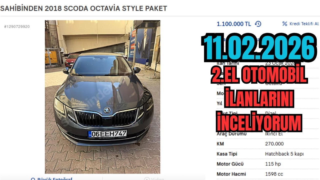 Otomobil Fiyatlarındaki Yükseliş Nereye Gidiyor ? 12.02.2026