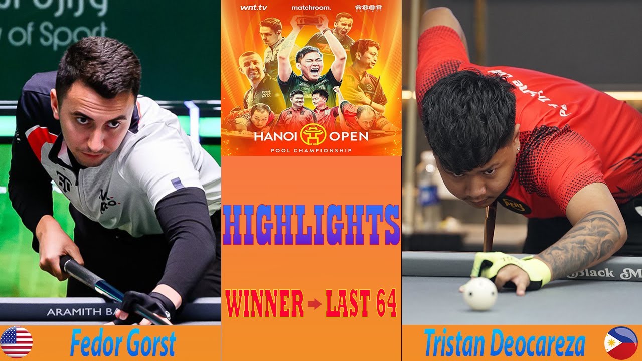 HIGHLIGHTS | Fedor Gorst vs Tristan Deocareza | HIGHLIGHTS | HANOI OPEN POOL 2025