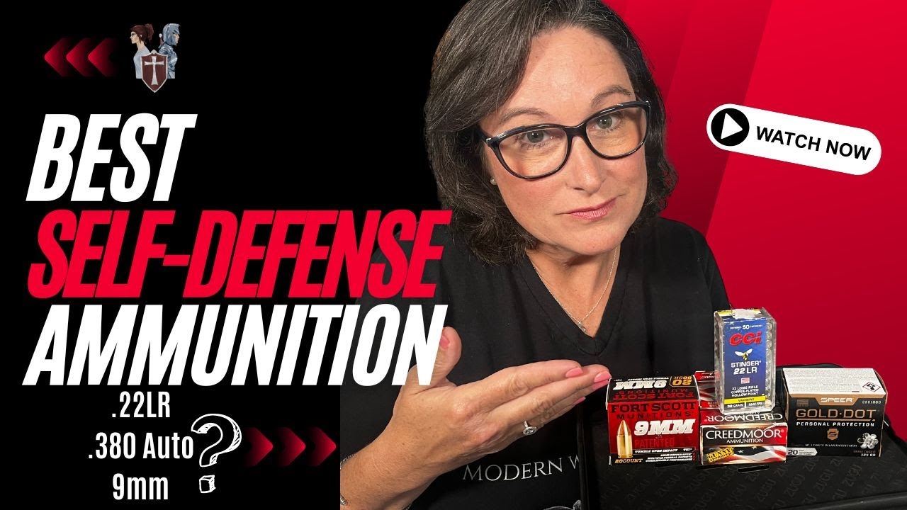Best Self-Defense Ammunition for Women: .22LR, .380 Auto, or 9MM