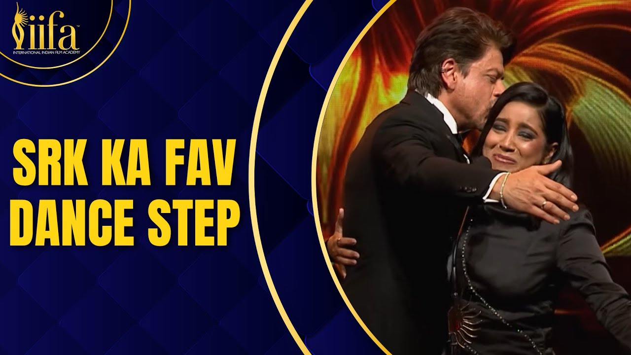 SRK ka fav dance step!