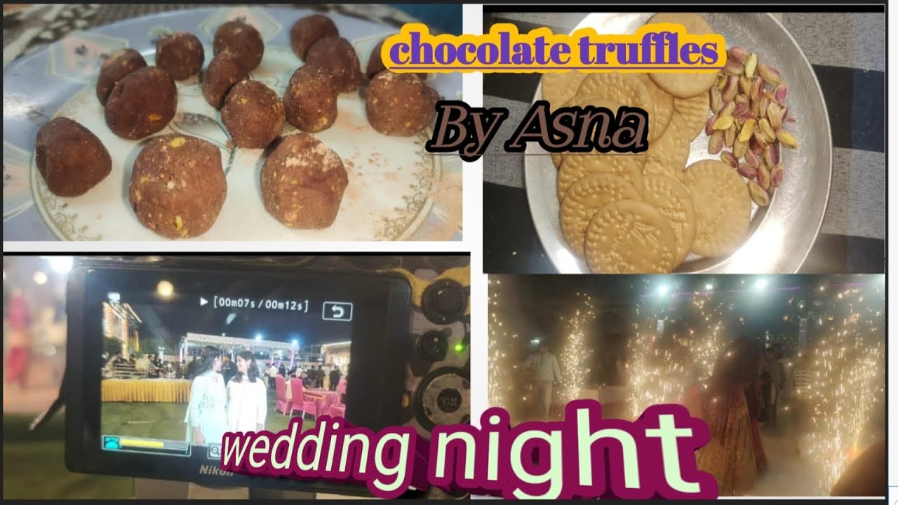 Chocolate truffles made by Asna | Hum Gaye shadi me | Arshaan Asna Vlogs 