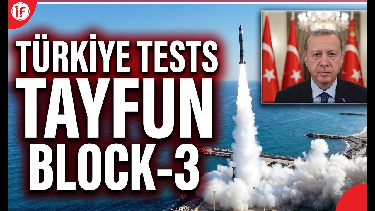 T&uuml;rkiye Tayfun Block 3 Hits Target at Sea