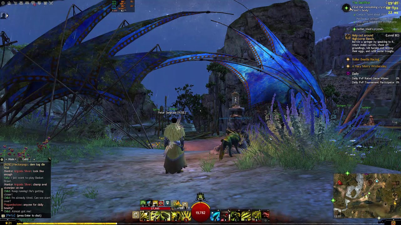 Low setting but Look Amazing : Guild wars2 (Peter Sang Preset in Gw2Hook)