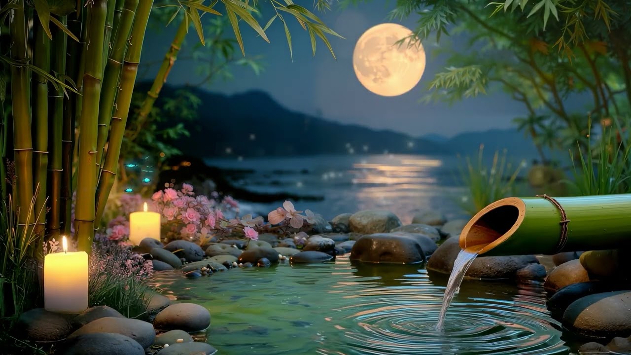 Serene Piano and Water Sounds reduce stress, boost focus, improve productivity and calm overthinking