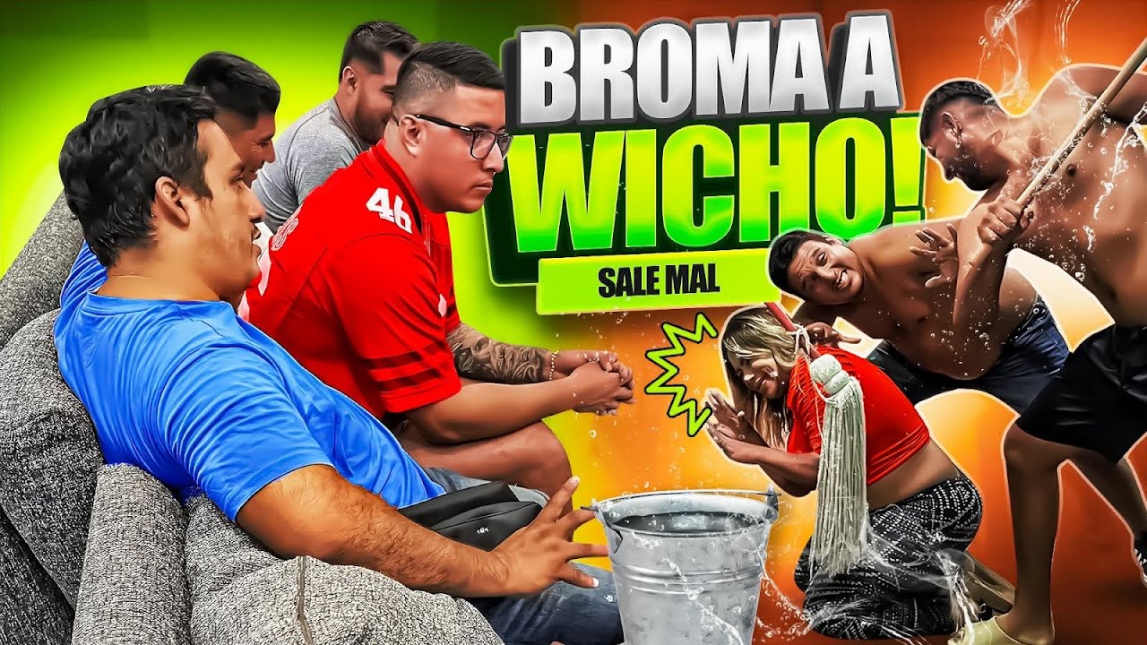 🔥BROMA AGARRAMO A TRAPEADORASOS A WICHO SALE MAL 🔥