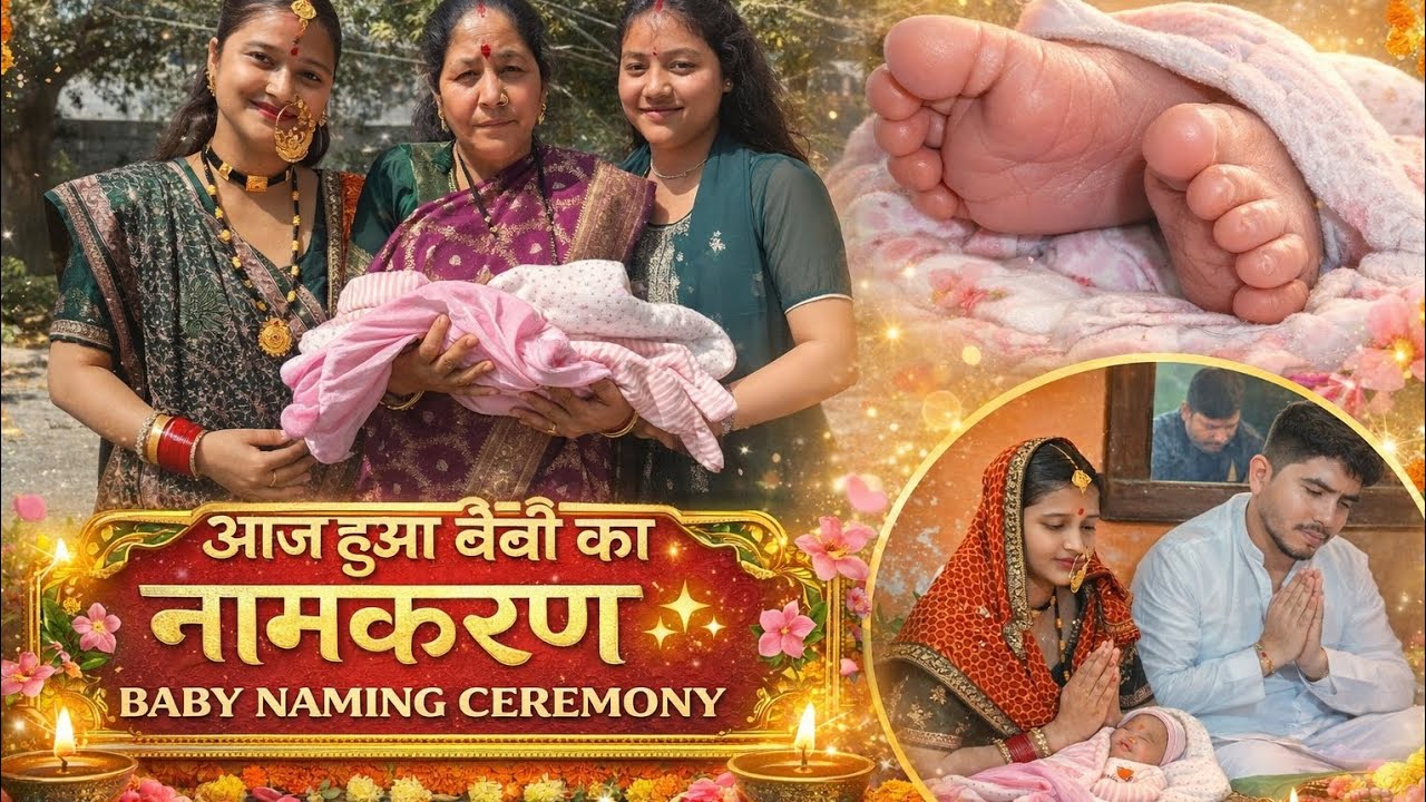 Aaj baby ka Name karan hua #didi or babu ko mile bahut sare gift 🎁 or paise 💸