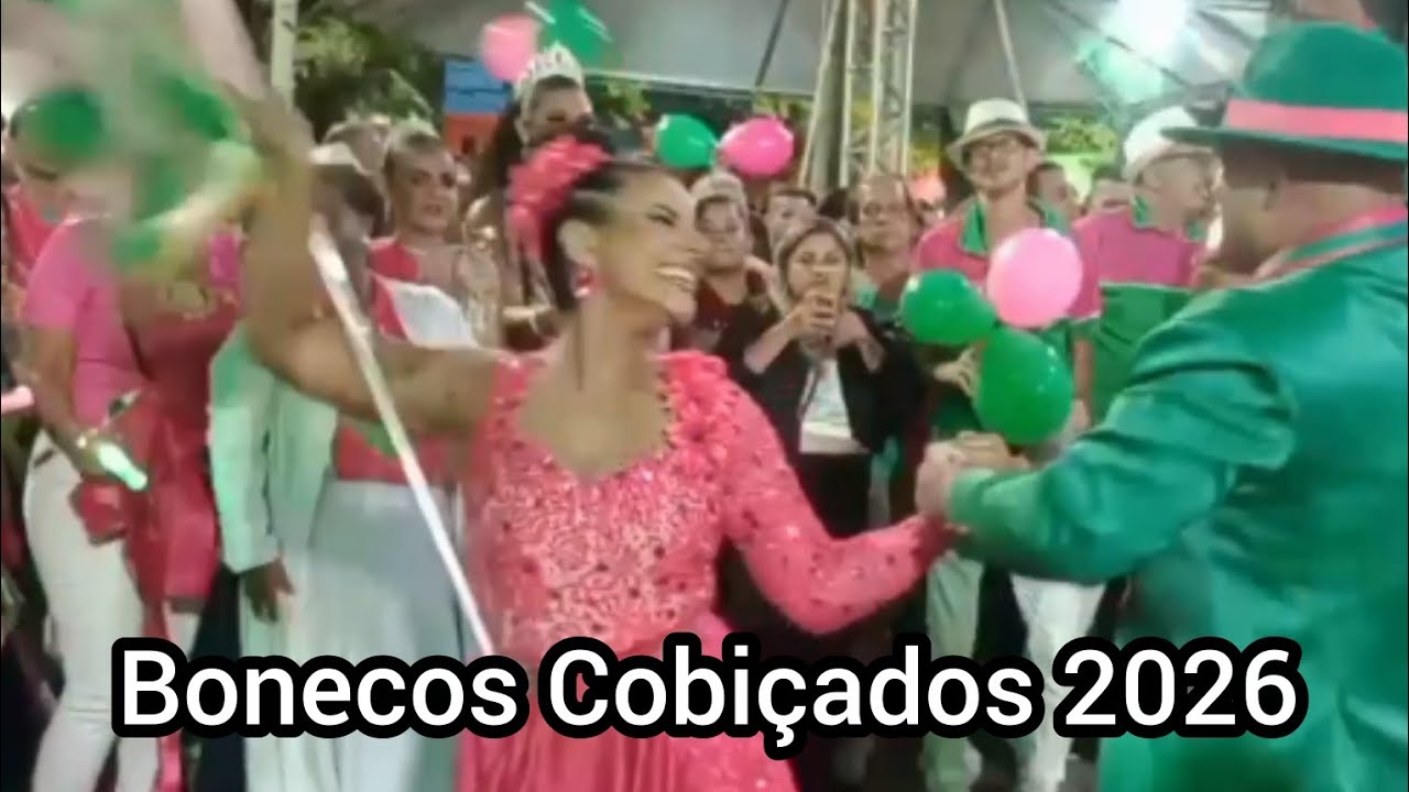 Apresentação dos Bonecos Cobiçados no samba e seresta 2026