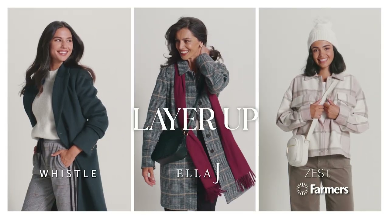 Farmers New Season Fashion Collection is out now! Your Season. Your Style.