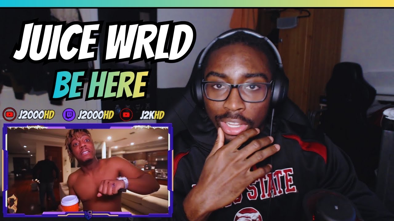 J2KHD REACTS TO Juice WRLD - Be Here (In the mix) | (REACTION!!)