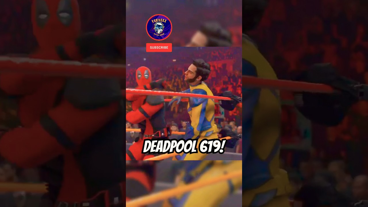 Bro became Rey Mysterio🤣😂 #wwe #deadpool #wolverine #marvel #funny #trending #fyp #shorts