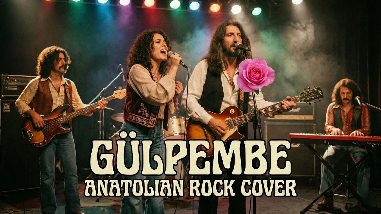 Zifiri Anatolian Rock Cover  - Gülpembe - Barış Manço