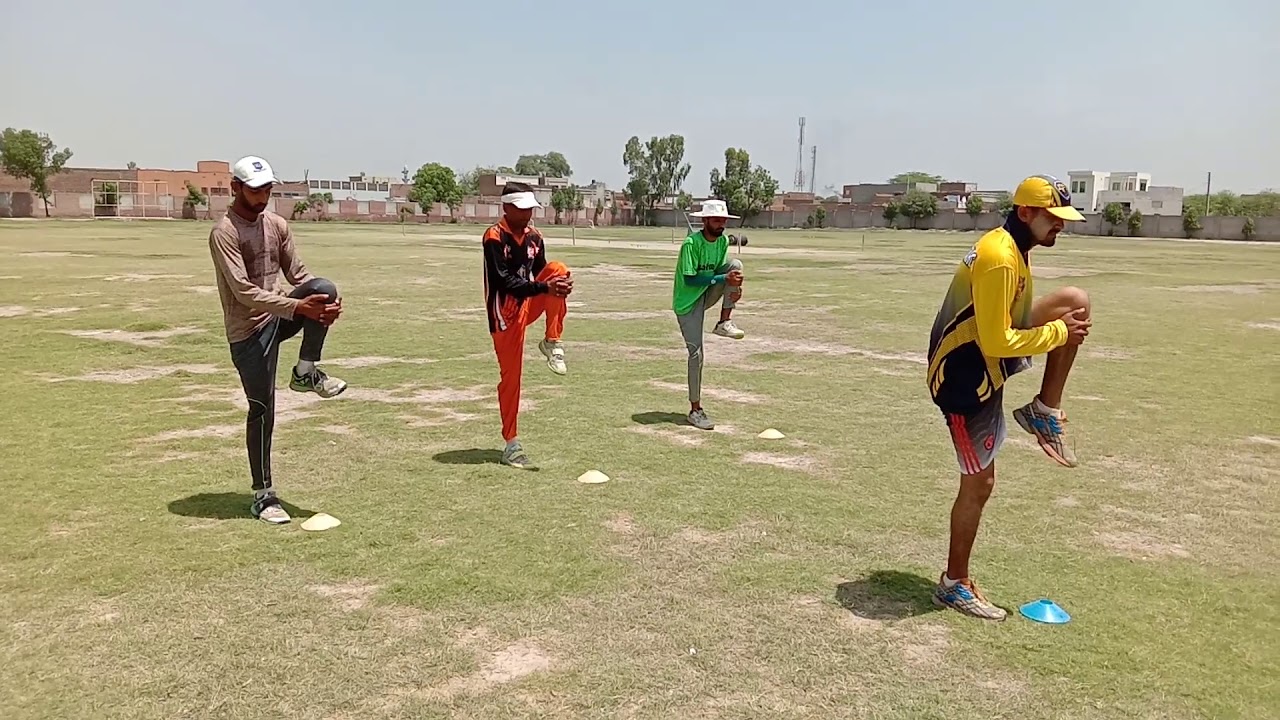 warm up and stretching exercises for cricketers