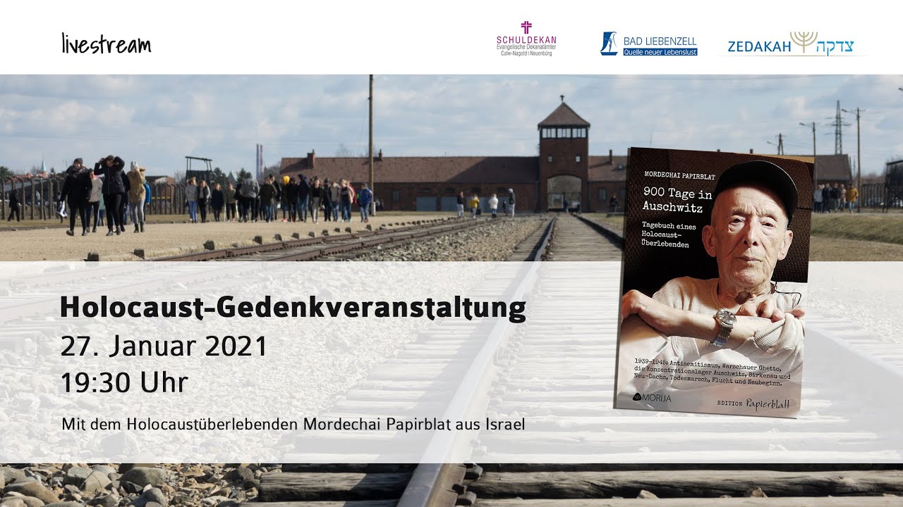27.01.2021 Veranstaltung zum Holocaustgedenktag