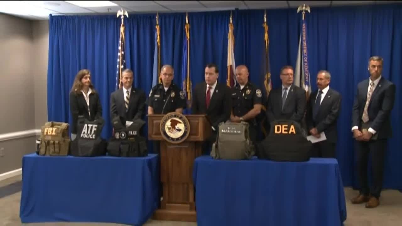 Federal agencies, LMPD arrest nearly 60 people in violent crime crackdown