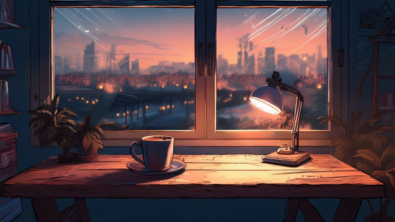 Late Night Coffee | A Warm Lofi Room for Deep Focus