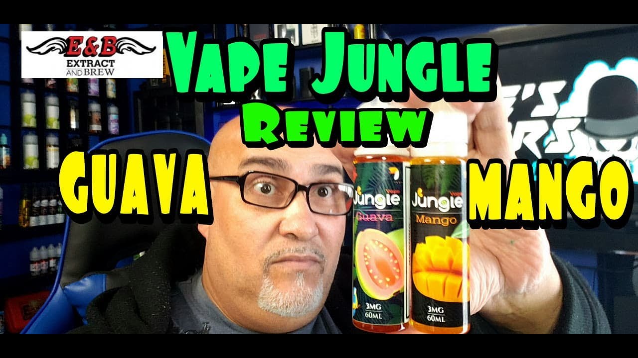 VAPE JUNGLE | MANGO | GUAVA | FLAVOR'S E-LIQUID REVIEW E&B PRODUCT