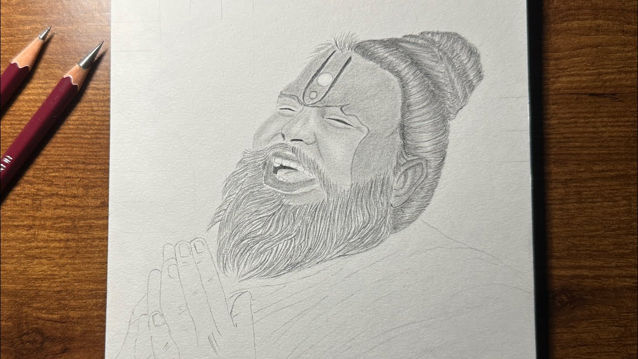 Premanand ji drawing || #premanandjimaharaj || #art