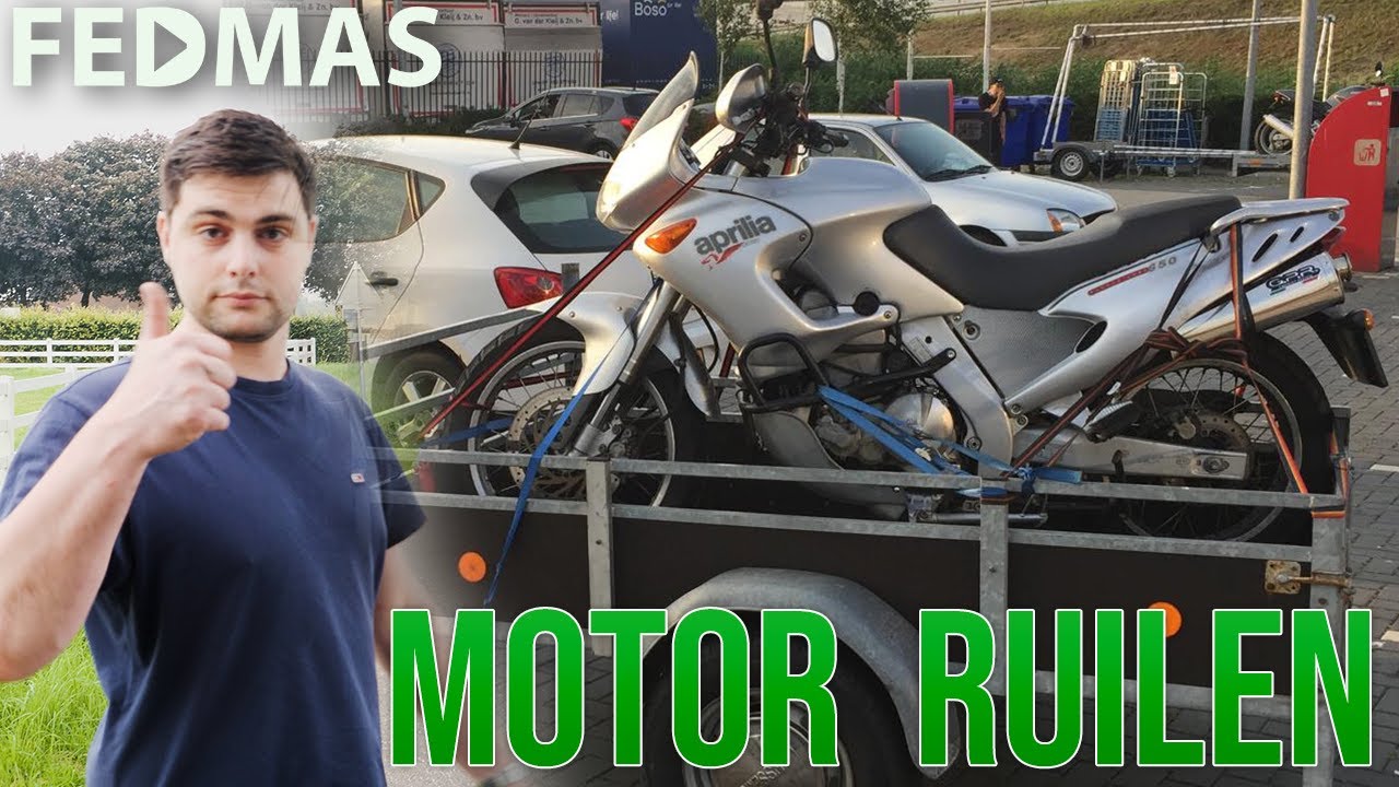 Eerste keer MOTOR OMRUILEN - Nog een Aprilia Pegaso! - Grey Pegaso (deel 1) | FEDMAS