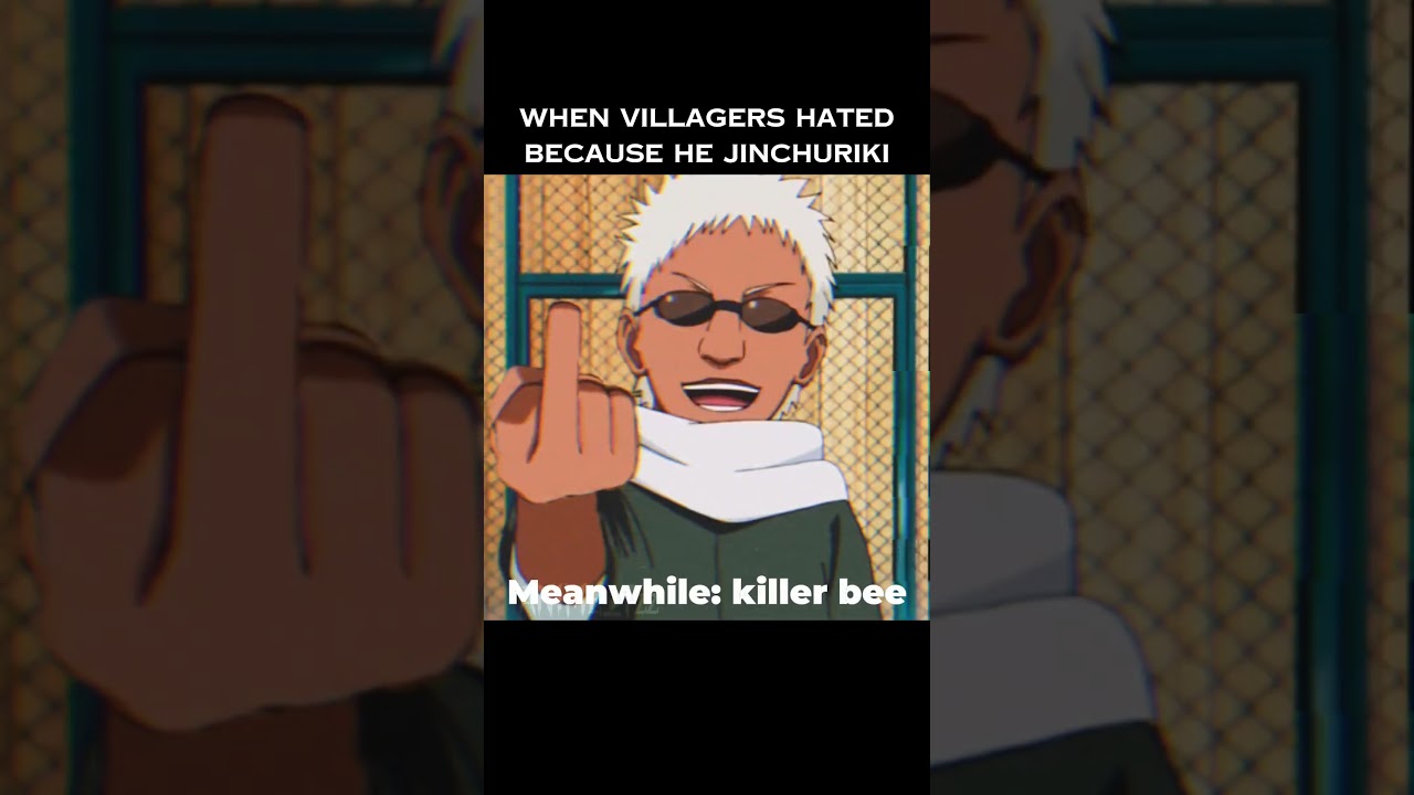 Meanwhile killer bee 😂 #youtubeshorts #viral #naruto #animeedit #killerbee #gaara #viralshorts