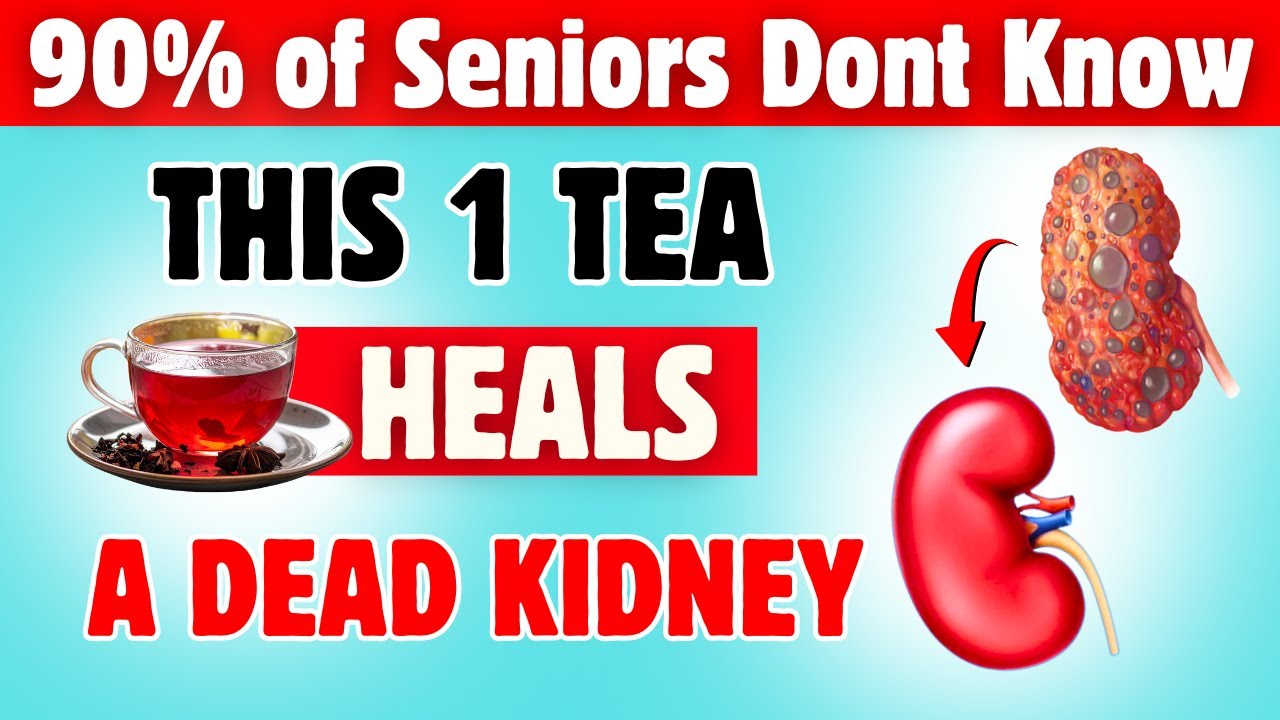 6 Best Morning Teas for Kidney Health | Support Healthy Creatinine & Natural Detox After 50