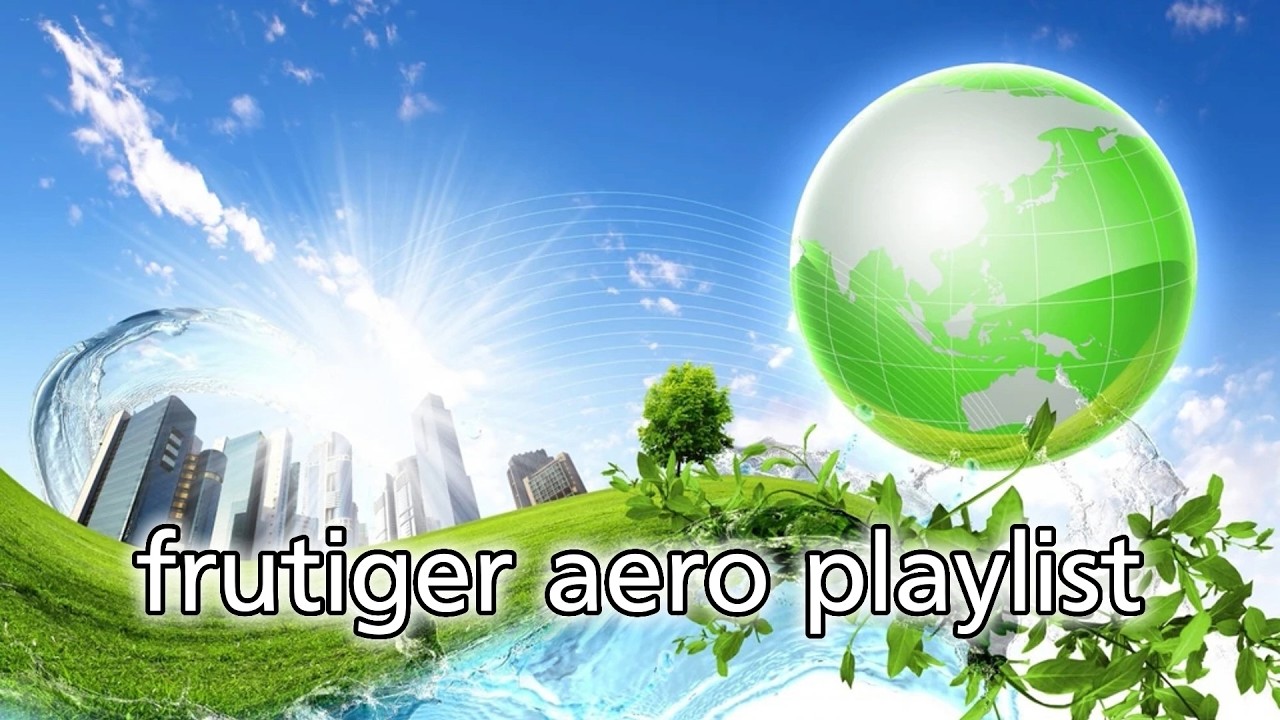 a chill ambient frutiger aero playlist ⋆｡◌ 🌍⁎˚🌱🫧