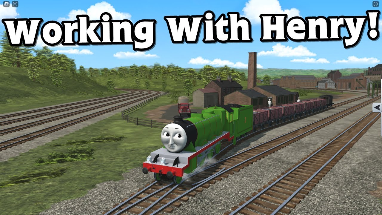 Roblox Sodor Simulator Henry Pulling Goods Trucks