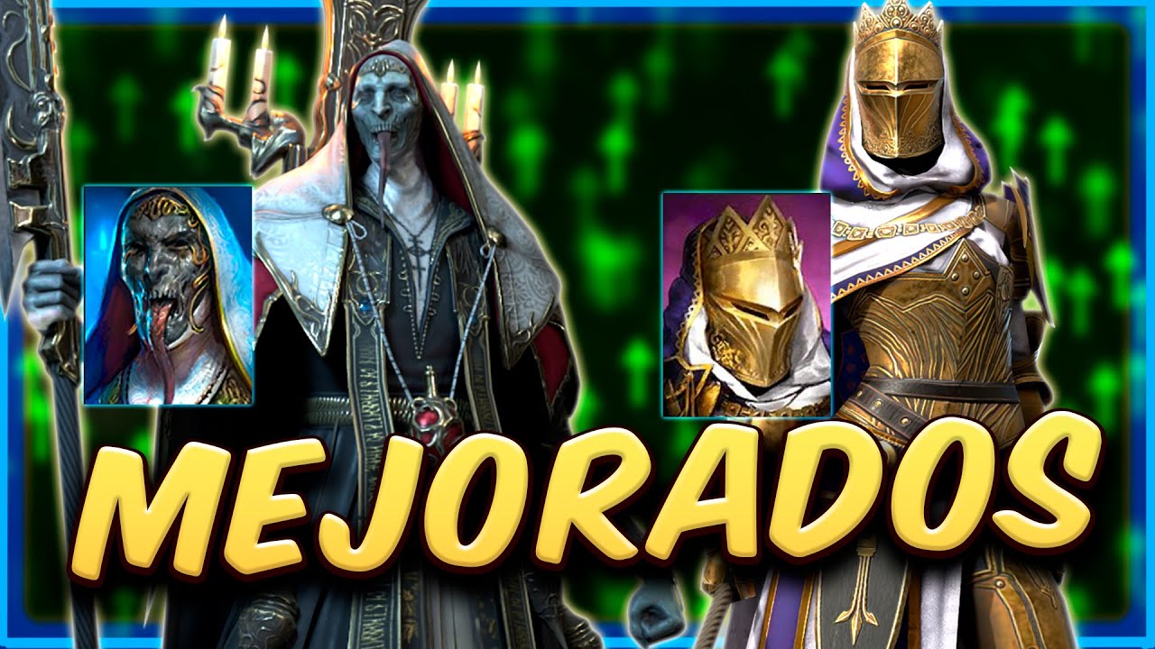 🔥RAGLIN y ELEGAIUS: Mucha mejor pinta ahora!【 RAID SHADOW LEGENDS 】