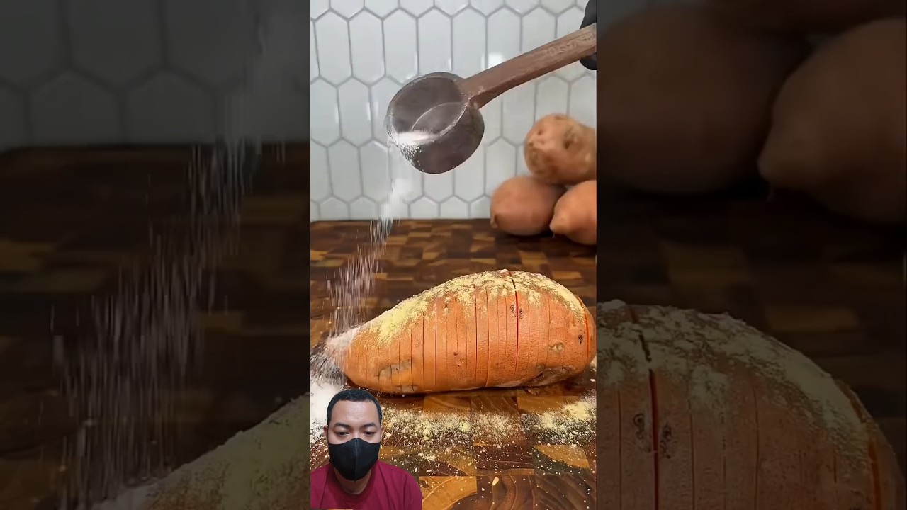 Cc:@KyleIstook Сладкий картофель Хассельбек #шорты