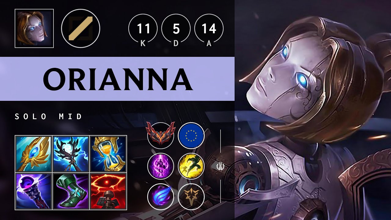 Orianna Mid vs Katarina: Rampage - EUW Grandmaster Patch 14.22
