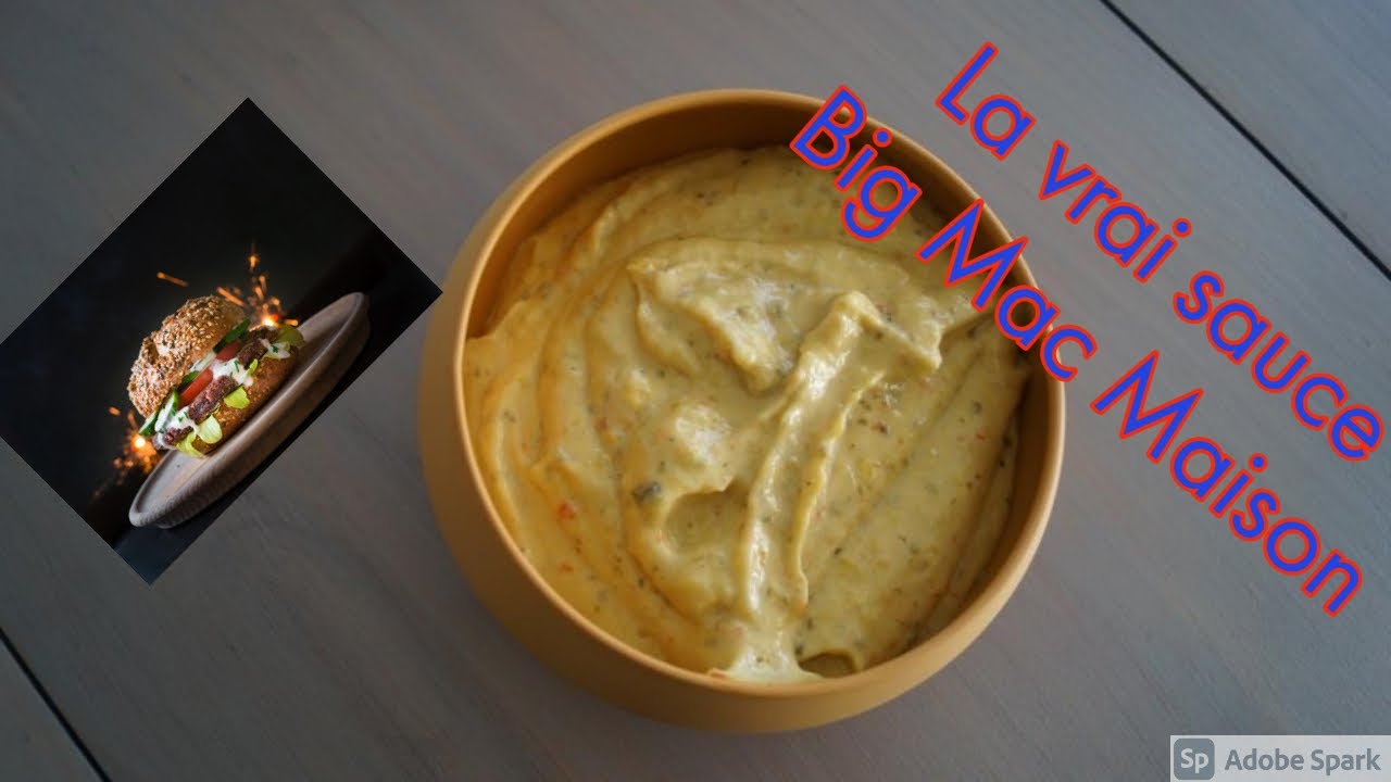 Sauce Big Mac maison et du Relish une tuerie !!!
