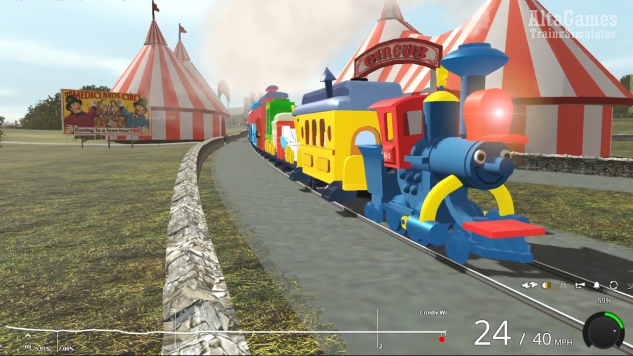 Dumbo Casey Jr. ~ Heading to the Florida Coast