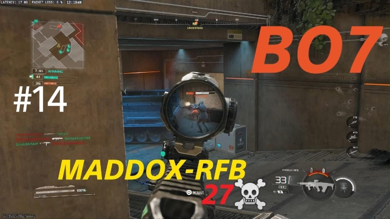 Call of Duty BO7- MADDOX-RFB on CORTEX (No Commentary)