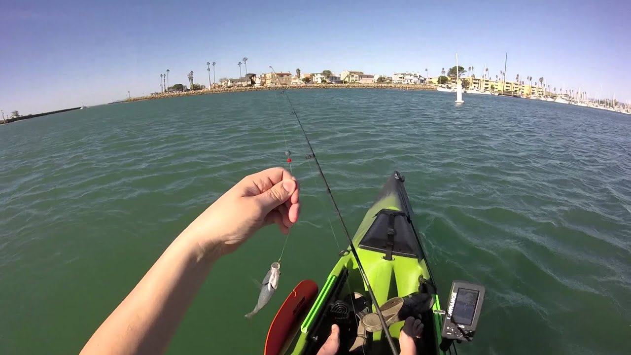 Kayak Fishing in Channel Islands Harbor