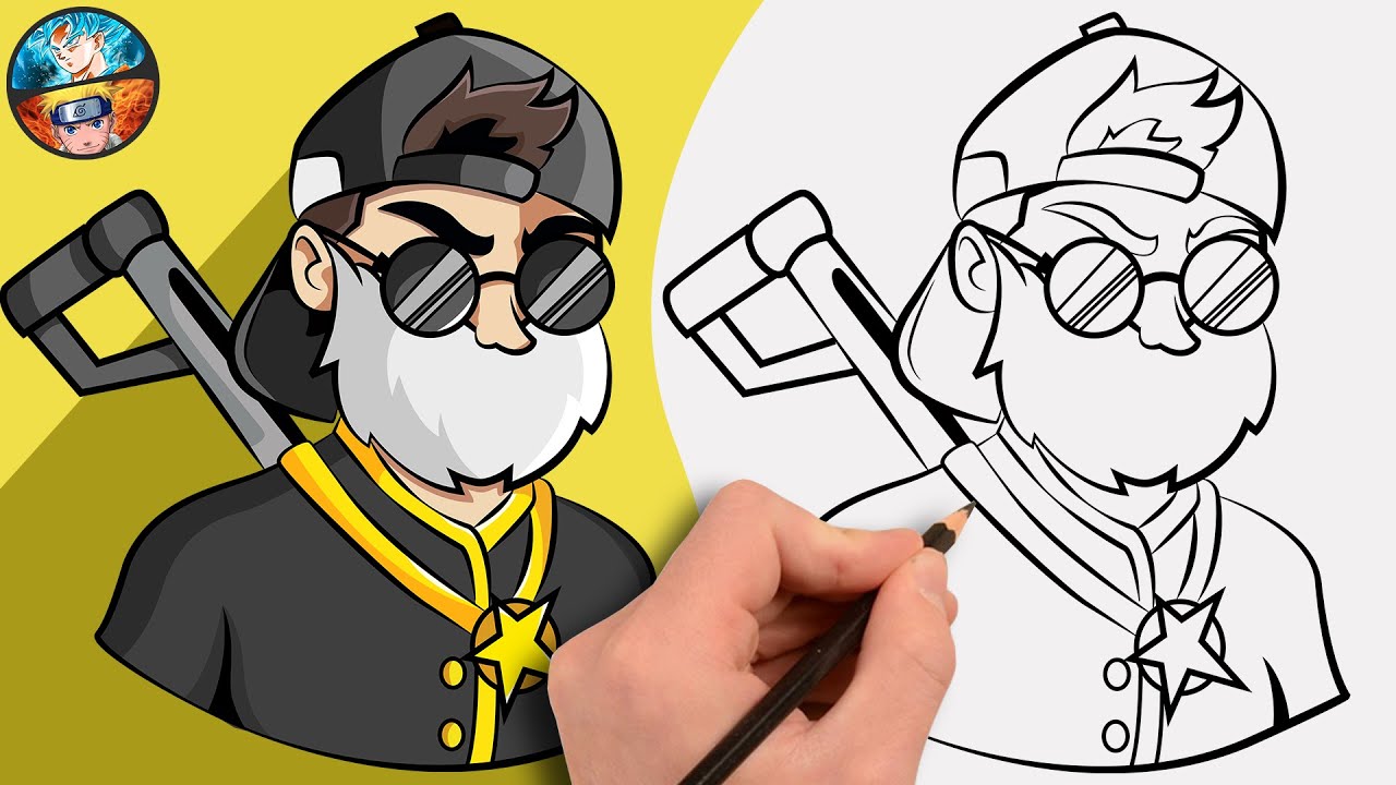 COMO DESENHAR CARTOON DE FREE FIRE #15 DESENHANDO FREE FIRE FF