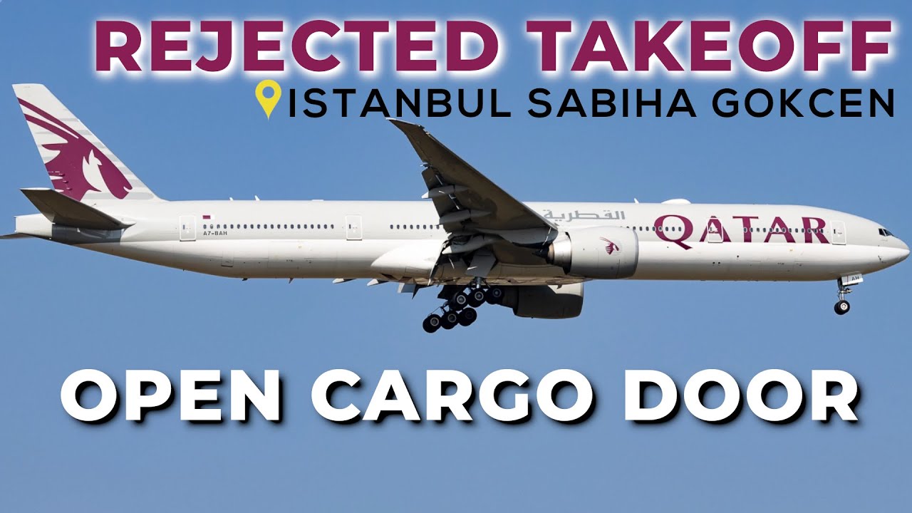 QATAR UÇAĞI SABİHA GÖKÇEN'DE KALKIŞTAN VAZGEÇTİ